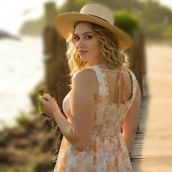 TORRID Babydoll Challis Corset Top NWT Size 2X - Picture 6 of 10